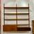 Vintage Mid Century Poul Cadovius 2 Bay Teak Wall Unit 2 thumbnail