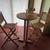 Like New 3 Piece Teak Bar Height Outdoor Bistro Set 1 thumbnail