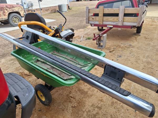 Crew cab side steps 1