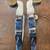 VINTAGE PAIR Huntsville  PRISON COWBOY WESTERN SPURS Double Mounted Pe 4 thumbnail