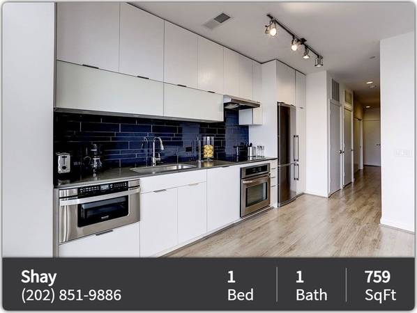 $2,065 / 1br - 759ft2 - Spacious 1 Bed / 1 Bath available for you! 759 Sq Ft. (Washington - Shaw -  D.C.)64040196111233122