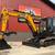 SANY SY55C Closed Cab Mini Excavator 1 thumbnail