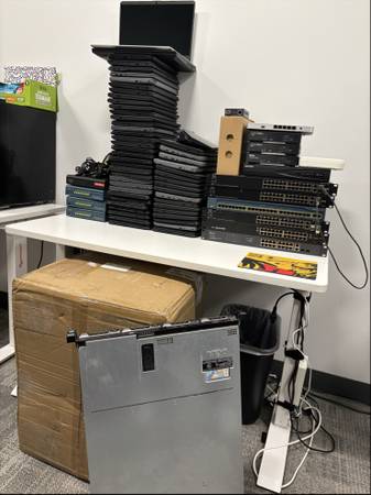 Massive Tech Lot - Laptops, Switches, Firewalls, Server 1