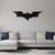 Black Batman Logo Wood Sign - 38" Wall Art 1 thumbnail