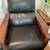 2 Leather Pushback Recliners with Solid Wood Frames 10 thumbnail