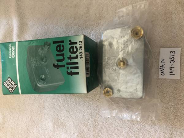 Onan 149-2513 RV generator fuel filter