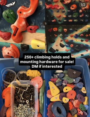 Rock climbing holds 1