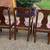 4 Old School Formal Dining Chairs 2 thumbnail