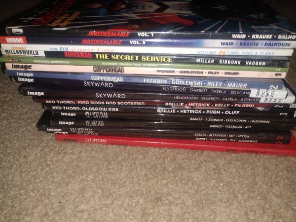 Comic Books/Graphic Novels/Manga about $5 each 1