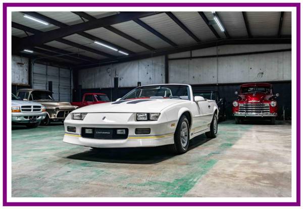1988 Chevrolet Camaro Iroc Convertible / TPI 305 / 700R4 / AC / 65K Mi - $17,950634402750951711216