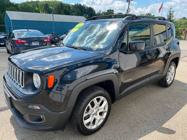 2018 Jeep Renegade 4x4 Latitude *Cargado! LOW Mi! Neumáticos*Nuevos! Mejor*Concesionario - $15,900 (Financiamiento Experto Disponible para TODOS los Tipos de Crédito)63625172221187124