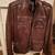 Luxurious Coffee Brown Leather Jacket Men's Small/Medium 1 thumbnail