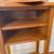 2 Drawer Solid Oak Hand Painted Floral Accents Mission Shaker Table 21 thumbnail