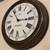 Seth Thomas Quartzmatic Analog Wall Clock - HEAVY DARK WOOD 3 thumbnail