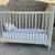 RESTORATION HARDWARE ~ TUFTED CRIB, BASSINET, BED W/ ORGANIC LINEN 1 thumbnail