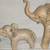 3 Wooden Elephants "Trunk Up Good Luck" Figures 1 thumbnail