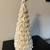 Off White Rope Decorative Christmas Tree 1 thumbnail