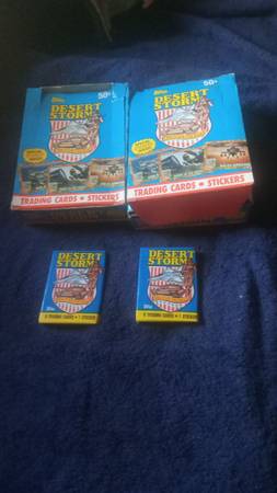 Lot -Topps - Desert Storm Trading Cards 1