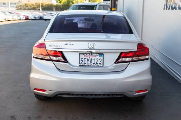 2015 Honda Civic Sedan LX sedán Alabaster Silver Metallic - $10,077 (LLAME 916-512-6289 !!)63619407534593124