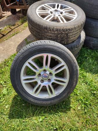 4 Volvo Tires and Rims 205/55zR16 91w 1