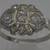 14KT WHITE GOLD ANTIQUE RING SIZE 7.5 2.3 GRAMS 1 CARAT  OF DIAMONDS S 2 thumbnail