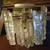 Mid Century Chrystal pendant lamp fixture by Underwriters Laboratories 4 thumbnail