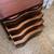 Vintage antique mahogany serpentine secretary desk dresser 6 thumbnail