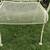 2 Vintage Wrought Iron Expanded Metal Patio Chairs MCM 4 thumbnail