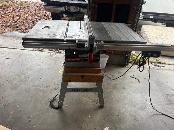Craftsman tablesaw 1