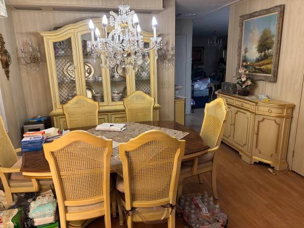 Italian made dinning room set 1