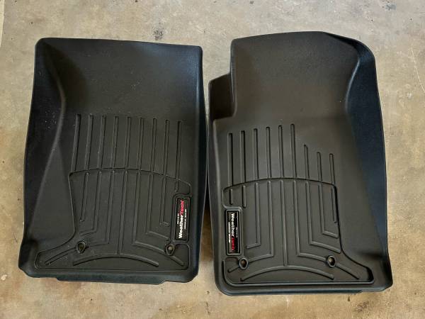 WeatherTech floorMats Driver and Passenger 1