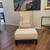 Vintage wingback design accent chair with matching ottoman 11 thumbnail