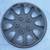 10 SPOKE 14" INCH HUBCAP - Aftermarket #1005-14 Xlnt Cond. Only 1 Left 4 thumbnail