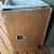 30" Oak Sink Base with Laundry tub USED with holes 4 thumbnail