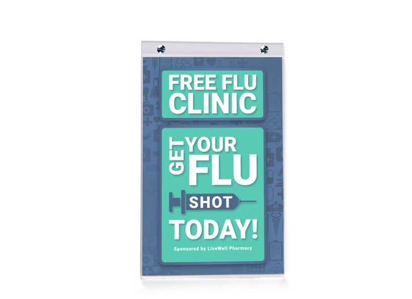 Acrylic Picture Frames/Document Holders -  5.5x8.5" - 41qty 1