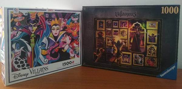 Disney Villains Jigsaw Puzzles, each 1