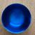 VTG. Wallace Color Clad Bowl Deep Blue Interior 5" tall MCM dish Candy 4 thumbnail