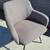 Clean Contemporary Accent Curved Arm Home Office Nook Chair 2 thumbnail