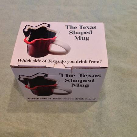 Texas Shape Coffee Mug 1