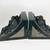 Set of Vintage Carved Black Marble Bookends with Flower Motif 1 thumbnail