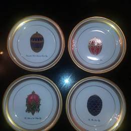 Fabergé Imperial Egg Collection 6" Plates 1