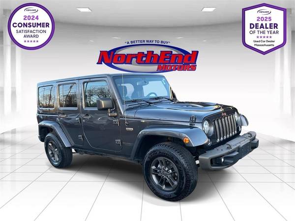 2017 Jeep Wrangler 4x4 4WD Unlimited Sahara SUV 1