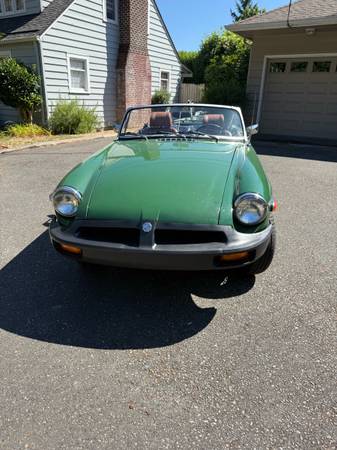 1978 MG MGB descapotable - $8,900 (Olympia)63469889778817123