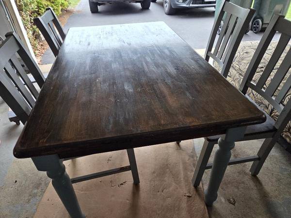 Dining Table and Chairs 1