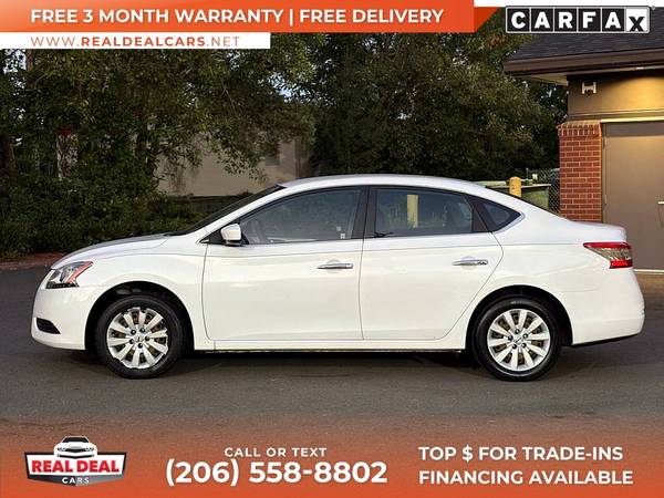 $108/mes - 2014 Nissan Sentra SSedan CVT - $6.999 (9326 Evergreen Way, Everett)63473588772611123
