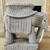 Vintage Wicker Elephant Side Table 5 thumbnail
