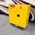 30 Gallon Flammable Liquids Cabinet 2 Shelf 2 Doors Self Close Yellow 3 thumbnail