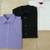 Like new Mens LS shirts Medium 15 15.5 32/33 Purple, black, white 1 thumbnail