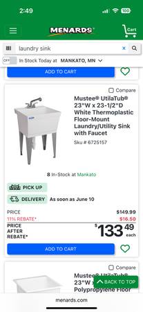 Laundry Sink 1