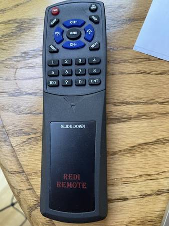 Remote Control for old school T.V 1